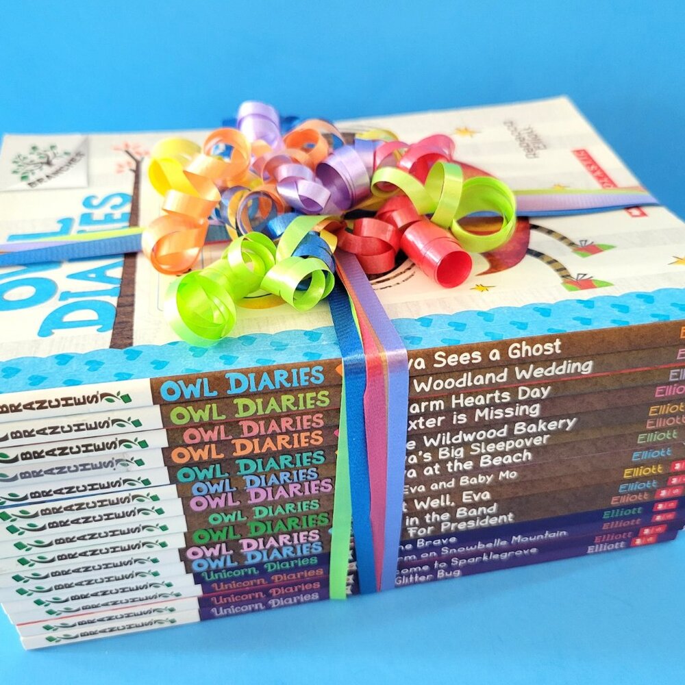 OWL DIARIES AND UNICORN DIARIES BOOKS MIXED LOT OF 15 BRANCHES SCHOLASTIC ELLIOT - Picture 15 of 15